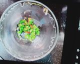 A picture of step 2 of Instant Capsicum, potatoes & tomatoes for Tiffin.