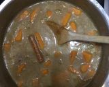 A picture of step 5 of Vegan Fesenjān inspired stew.