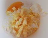 Citromos-meggyes pite habbal recept fázis 1 fotója