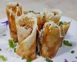 A picture of step 6 of Jini dosa.