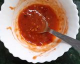 A picture of step 2 of Chilli potatoes.