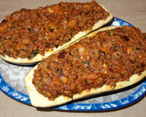 Foto del paso 2 de la receta: BERENJENA CON SALSA DE CARNE Y QUESO MOZARELA. JON STYLE