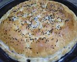 Foto del paso 3 de la receta: Tarta de jamón, queso tomate y cebolla