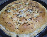 Foto del paso 3 de la receta: Tarta de jamón, queso tomate y cebolla