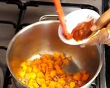 A picture of step 4 of Red Lentil Soup.