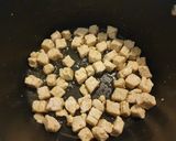 A picture of step 1 of Quorn Burrito.