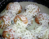 Foto del paso 13 de la receta: Tomates rellenos de carne y queso con salsa de loroco