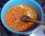 Foto del paso 4 de la receta: Huevos revueltos con tomate natural y curry rojo panang
