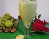 A picture of step 2 of Greengrape Shikanji.
