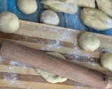 A picture of step 4 of NUTELLA FILLED BREAD 🥯.