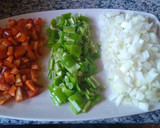 Foto del paso 1 de la receta: Pisto a mi manera (Ideal para dietas)