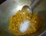 A picture of step 3 of Bhutte Ka Kees.