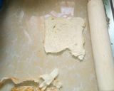 A picture of step 2 of Bread smokie rolls.