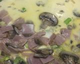 Foto del paso 2 de la receta: Pasta corta con champiñones y jamón