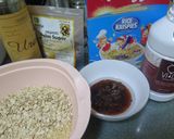 Foto langkah ke 1 dari resep Granola Bars Coklat / No Bake.