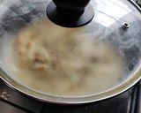 A picture of step 5 of Banana halwa.
