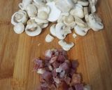 Foto del paso 4 de la receta: Merluza con champiñones y jamón