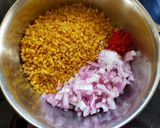 A picture of step 1 of Spicy Street food Masala Moong dal.
