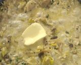 Une image de l'étape 4 de Œuf coulant sur son Risotto aux poireaux & champignons.