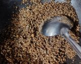 A picture of step 6 of Horse Gram Ladoo.