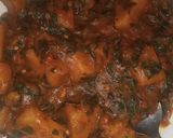 A picture of step 8 of Yam porriage.