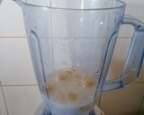 Foto del paso 1 de la receta: Milkshake de chocolate y banana
