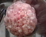 Hình bước làm 1 của món Chả trứng hấp