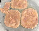 A picture of step 1 of Grilled Chicken Smoked Ham Sandwich.