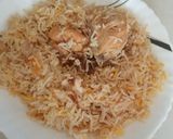 A picture of step 6 of Chicken pulao.