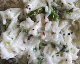 A picture of step 4 of Mulyachi koshimbir(radish salad).