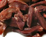 Laskagombás pulykaszív leves🍲 recept fázis 1 fotója