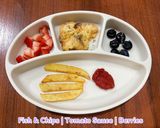 รูปขั้นตอนการทำที่ 3 ของ Fish & Chips สำหรับเด็ก blw