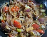 A picture of step 3 of Deghi Mutton Karahi.