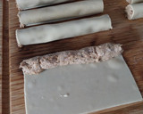 Foto del paso 3 de la receta: Canelón de costillas de cerdo con salsa de ceps