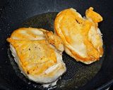 A picture of step 3 of Baked Chicken with Cream Sauce.