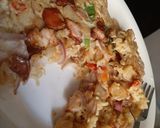 A picture of step 4 of Noodles frittata.