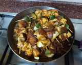 A picture of step 3 of Paneer tikka masala.