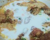 A picture of step 3 of Chicken Malai handi.