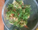 A picture of step 5 of Sweet Potatoes chaat.