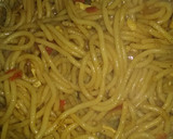 Foto del paso 4 de la receta: Espaguetis de carne y verduras al wok