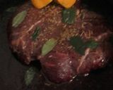 Foto del paso 2 de la receta: Entraña al limón y menta