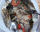 Foto del paso 9 de la receta: Mojarra Empapelada a las Brazas
