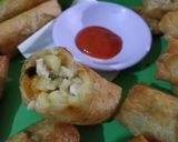Foto langkah ke 5 dari resep Lumpia ayam sayur.