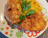 Sajtos párizsi bundában sült, főtt csirke comb gluténmentesen recept fázis 3 fotója