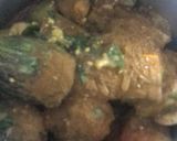 A picture of step 4 of Unidhyu(in cooker with 1tbsp oil).