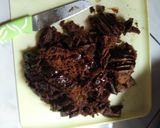 Foto langkah ke 2 dari resep Bubur Durian Kacang Ijo.