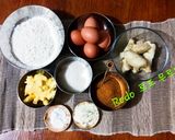 Foto langkah ke 1 dari resep Bolu Pisang Gula Palem.