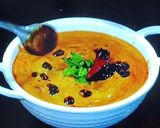 A picture of step 8 of રિંગણ ની કઢી.