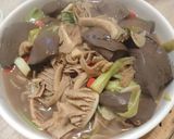 毛肚炒鴨血的食譜步驟5照片