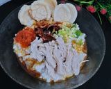 Foto langkah ke 7 dari resep Bubur Ayam Homemade.